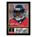 Robert Alford 2 Limited Edition Football Signed Print - American Footballer
