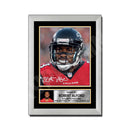 Robert Alford 2 Limited Edition Football Signed Print - American Footballer