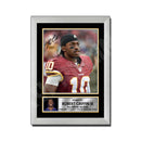 Robert Griffin III 1 Limited Edition Football Signed Print - American Footballer