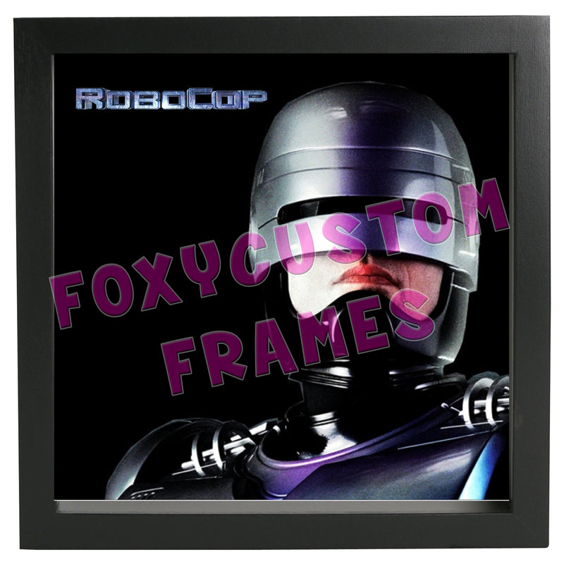 Robocop Lego Display Case - Minifigure Display Background and Frames