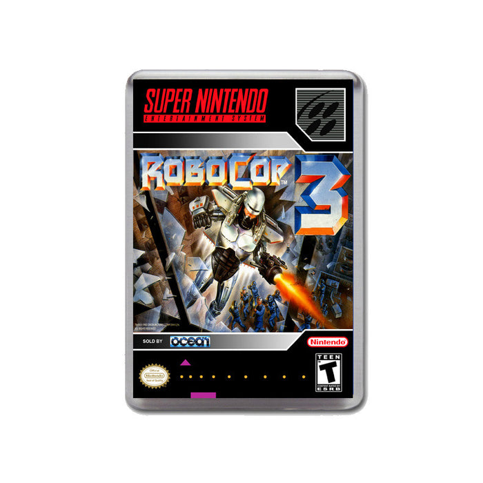 Robocop SNES GAME inspired Retro Gaming Magnet