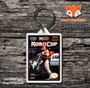 Robocop 3 Retro NES Game Cover Art Gaming Keyring