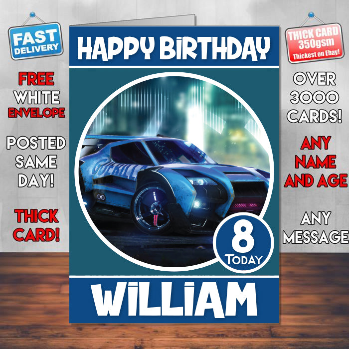 Personalised Birthday Card
