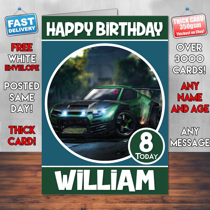 Personalised Birthday Card