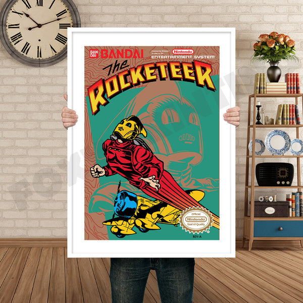 Rocketeerthe Retro Game Inspired Theme Nintendo NES Gaming