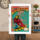 Rocketeerthe Retro GAME INSPIRED THEME Nintendo NES Gaming A4 A3 A2 Or A1 Poster Art 486