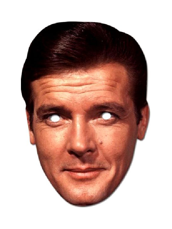 Roger Moore JB Actor Movie Tv Celebrity Party Face Mask