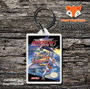 Roger Clemens MVP Baseball Retro NES Game Cover Art Gaming Keyring