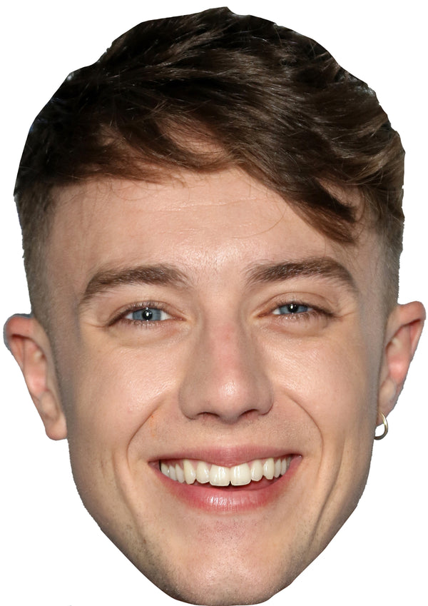 Roman Kemp 2020 Music Dress Cardboard Celebrity Party Face Mask