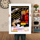 Romance Of The Three Kingdoms Retro GAME INSPIRED THEME Nintendo NES Gaming A4 A3 A2 Or A1 Poster Art 491