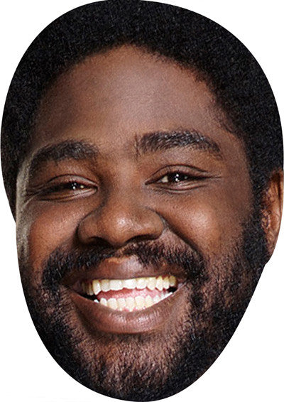 Ron Funches Face Mask – Fancy Dress Cardboard Costume Mask