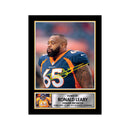 Ronald Leary 2 Limited Edition Football Signed Print - American Footballer