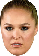 Ronda Rousey UFC Fighter SPORTS Celebrity Face Mask Fancy Dress Cardboard Costume Mask