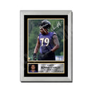 Ronnie Stanley 1 Limited Edition Football Signed Print - American Footballer