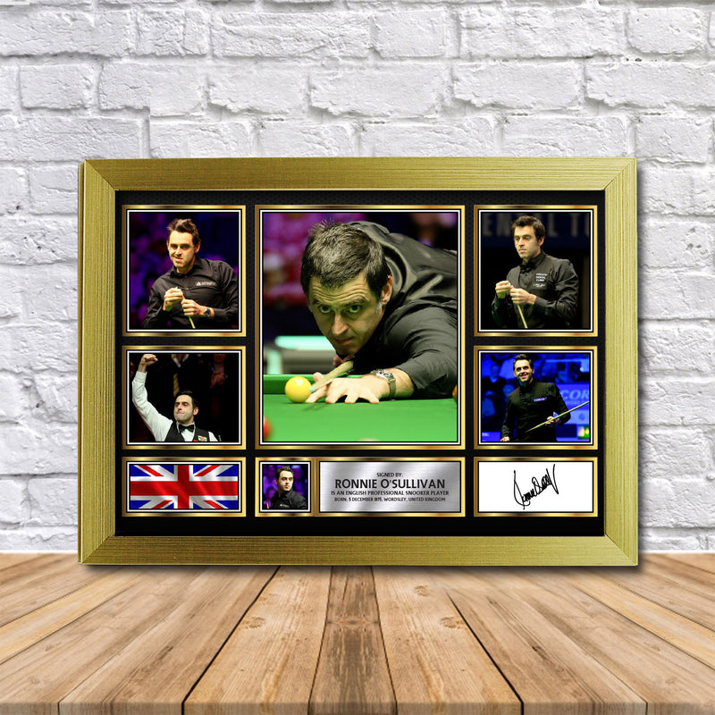 Ronnie O Sullivan Limited Edition Signed Print