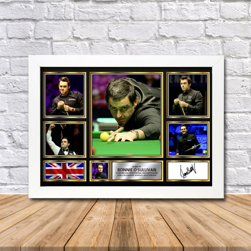 Ronnie O Sullivan Limited Edition Signed Print