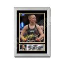 Rose Namajunas Limited Edition MMA Wrestler Signed Print - MMA Wrestling