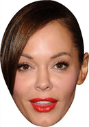 Rose Mcgowan MH 2017 Celebrity Face Mask Fancy Dress Cardboard Costume Mask