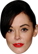 Rose Mcgowan MH -2- 2017 Celebrity Face Mask Fancy Dress Cardboard Costume Mask