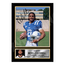 Ross Cockrell 2 Limited Edition Football Signed Print - American Footballer