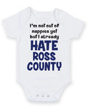 Ross County Hate Football Fan Baby Grow Bodysuit