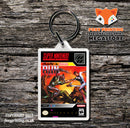 Run Saber Game Inspired Retro Gaming Keyring