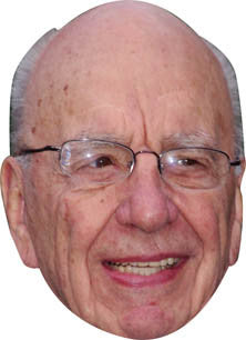 Rupert Murdoch UK Politician Face Mask FANCY DRESS BIRTHDAY PARTY FUN STAG