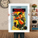 Rush N Attack Retro GAME INSPIRED THEME Nintendo NES Gaming A4 A3 A2 Or A1 Poster Art 493