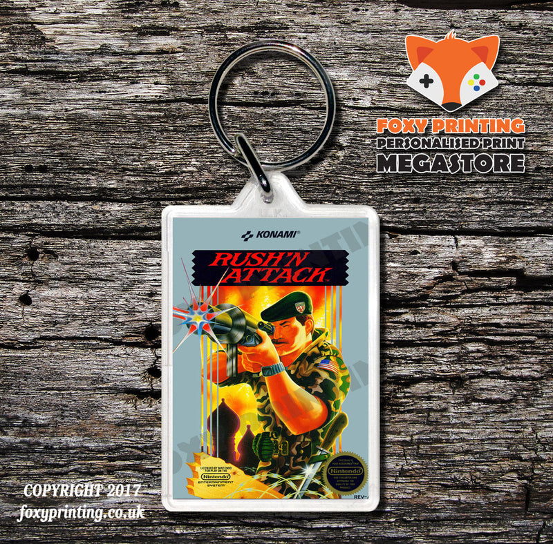 Romanceofthethreekingdoms2 Retro NES Game Cover Art Gaming Keyring