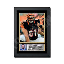 Russell Bodine 2 Limited Edition Football Signed Print - American Footballer