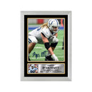 Ryan Hewitt Limited Edition Football Signed Print - American Footballer