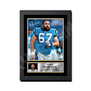 Ryan Kalil 1 Limited Edition Football Signed Print - American Footballer