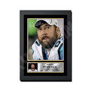 Ryan Kalil 2 Limited Edition Football Signed Print - American Footballer
