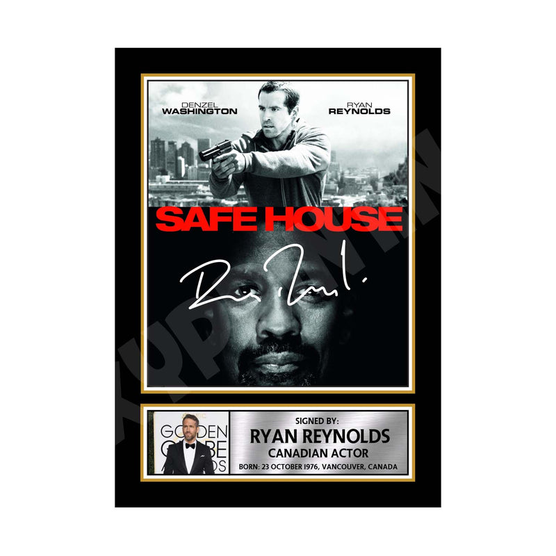 Ryan Reynolds 2 Limited Edition Movie Signed Print