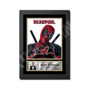 Ryan Reynolds 3 Limited Edition Movie Signed Print