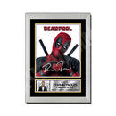 Ryan Reynolds 3 Limited Edition Movie Signed Print