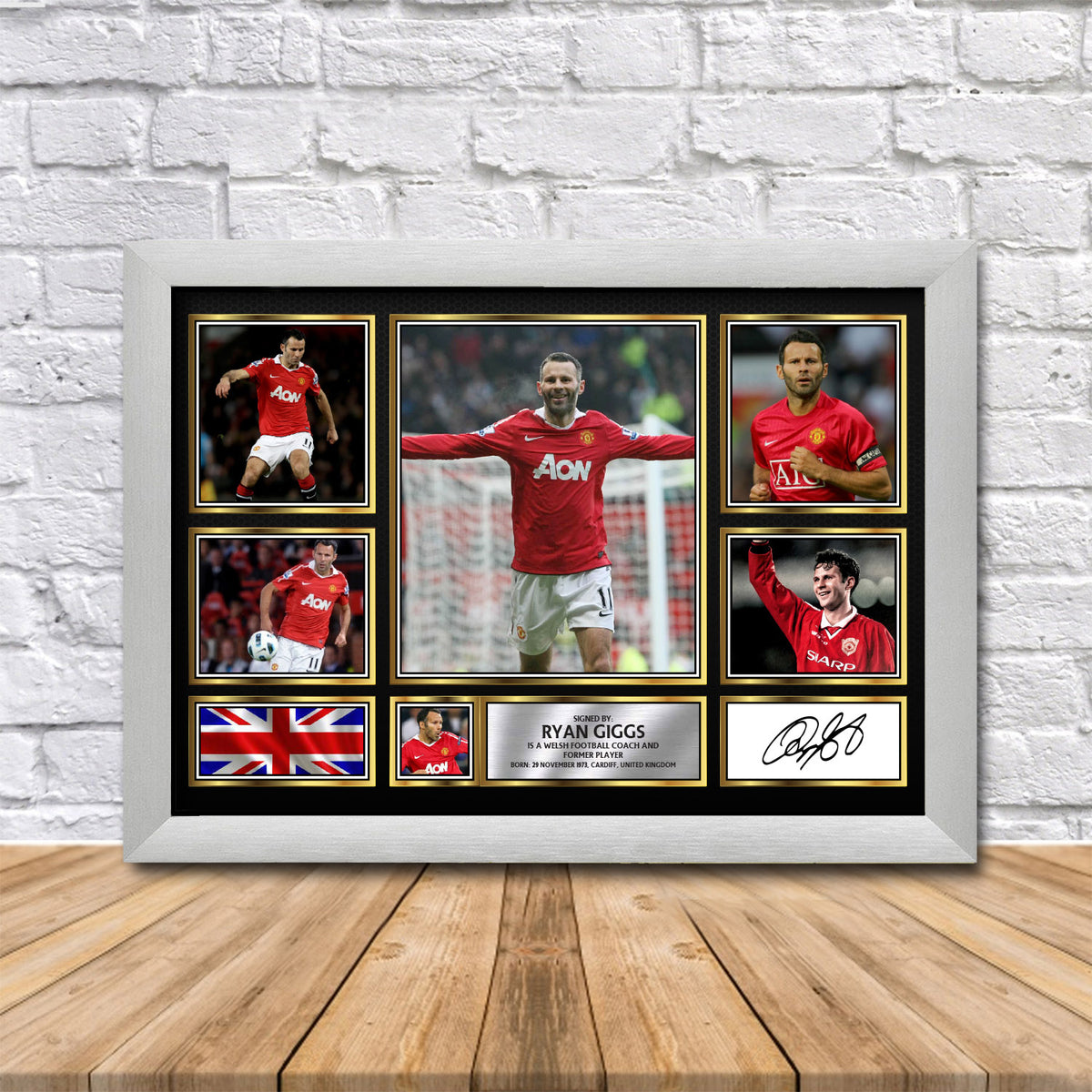 Ryan Giggs Printed Signature Print