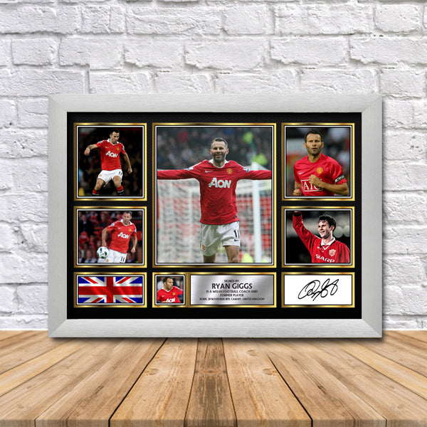 Ryan Giggs Printed Signature Print