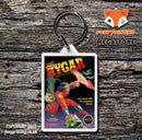 Rush N Attack Retro NES Game Cover Art Gaming Keyring