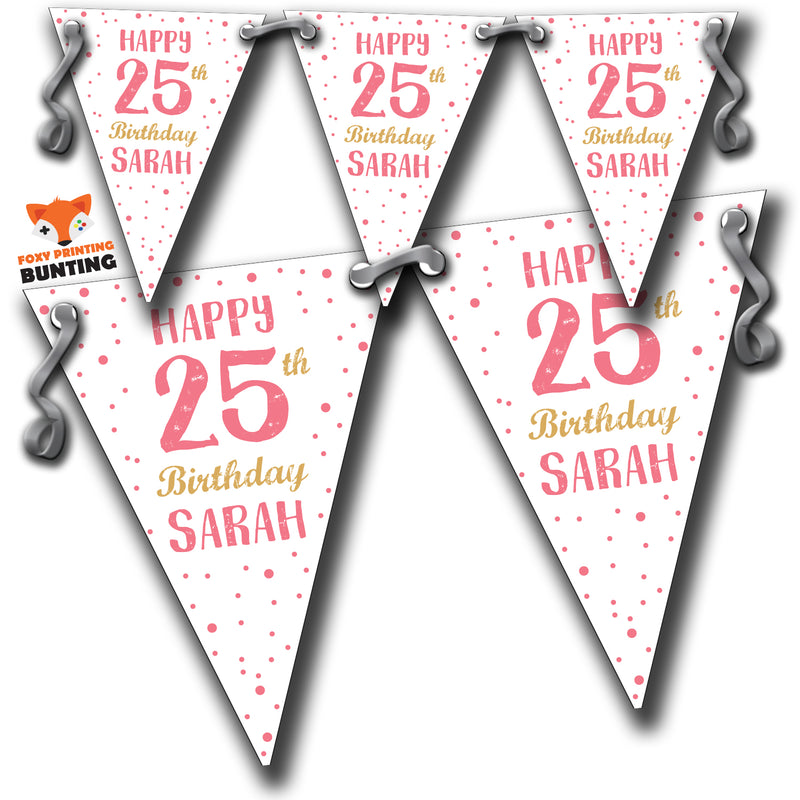 S005 Unicorn Bunting Premium Party Decorations  (Standard Bunting (14.8cm X 21cm))