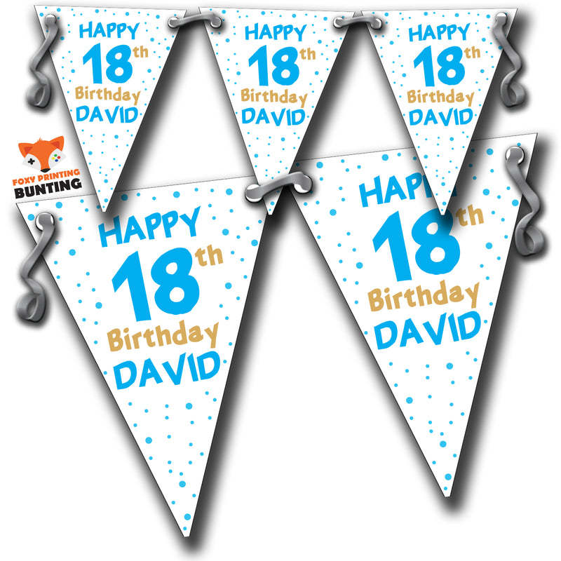 S008 Unicorn Bunting Premium Party Decorations  (Standard Bunting (14.8cm X 21cm))