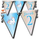 S011 S012 Unicorn Bunting Premium Party Decorations  (Standard Bunting (14.8cm X 21cm))
