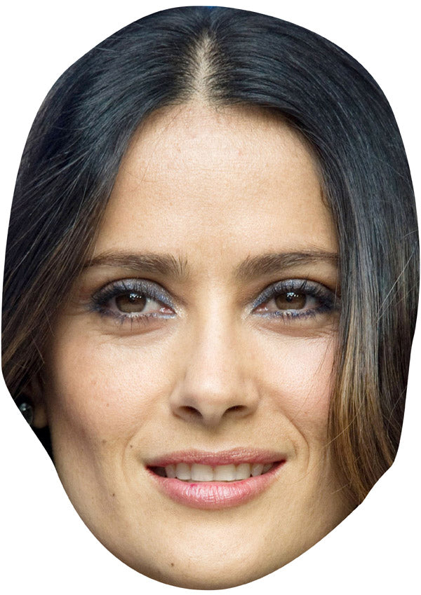 Salma Hayek Face Mask – Fancy Dress Cardboard Costume Mask