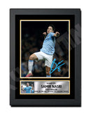 SAMIR NASRI (1) Limited Edition Football Player Signed Print - Football