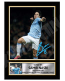 SAMIR NASRI (1) Limited Edition Football Player Signed Print - Football