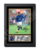 SAMUEL ETO_O Limited Edition Football Player Signed Print - Football