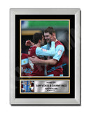 SAM VOKES _ DANNY INGS 2 Limited Edition Football Player Signed Print - Football