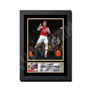 SANTI CAZORLA Limited Edition Football Player Signed Print - Football