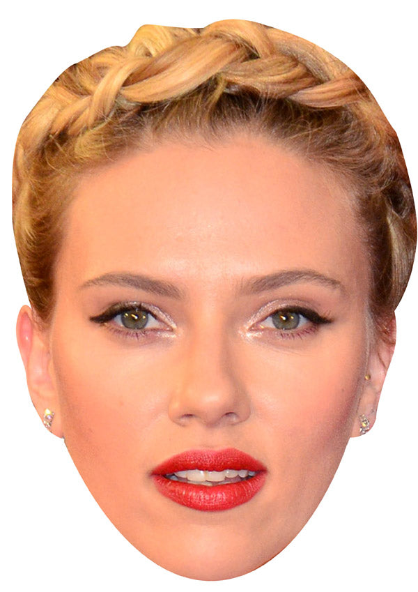 SCARLETT JOHANSSON 1 JB Actor Movie Tv Celebrity Party Face Mask