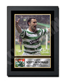 SCOTT McDONALD Limited Edition Football Player Signed Print - Football